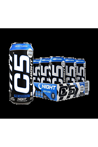 C5 Drink Night energy Flavour, Pre Workout drink - Pre-Workout & Performance