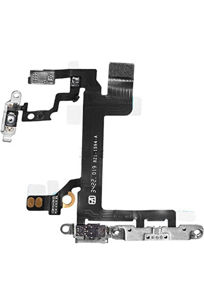 Apple Καλώδιο Flex Πλήκτρου Λειτουργίας και Πλήκτρου Έντασης για iPhone 5s