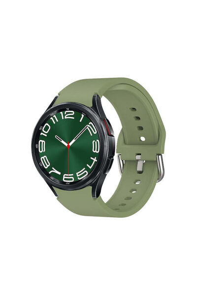 Other Λουράκι Σιλικόνης Sonique Χακί (Galaxy Watch4/5/6/7/FE/4 Classic/6 Clas...