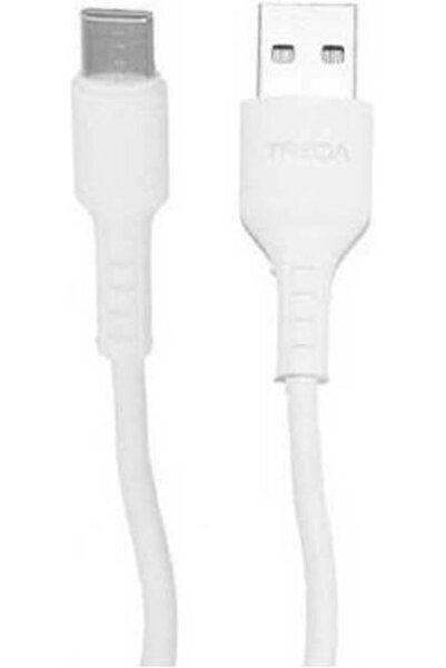 Treqa CA-8351 1μ Καλώδιο USB 2.0 σε micro USB, Κανονικό, Λευκό (CA-8351)