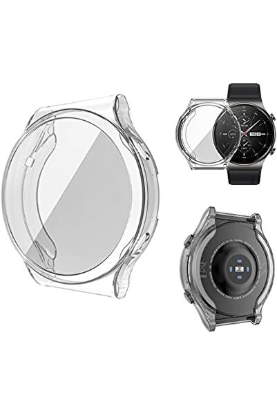 Yıldızan Watch Gt 3 Gard 360 Kapatan 46 mm Screen Protector Silicone Black 13...