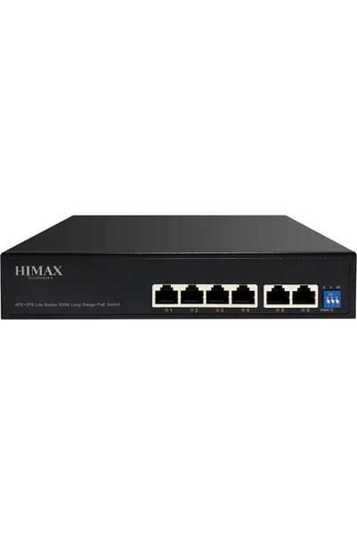 Other Himax PS1402E-L Διαχειριζόμενος Διακόπτης με 6 Θύρες Ethernet