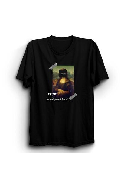 ZOKAWEAR Mona Lisa Not Found T-Shirt