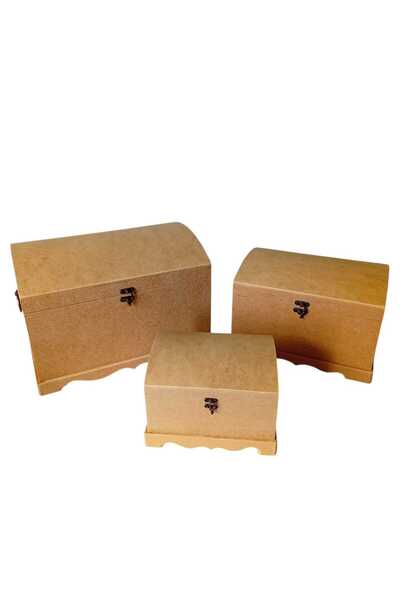 st koleksiyon hobi antika Mdf 3-Piece Decorative, Multi-Purpose, Clip-On Ches...