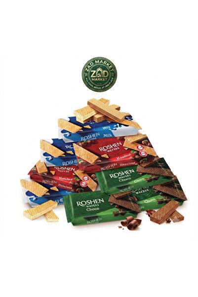 Roshen Family Value Offer: Roshen Wafers Assortment (9 Assorted Packs* 216g) ...