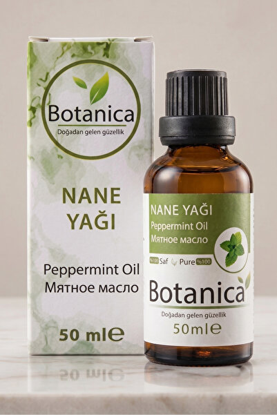 botanica 100% Pure Peppermint Essential Oil 50 ml – Menthol-Infused Revitaliz...