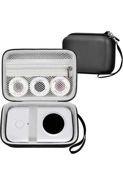Arabest Hard Carrying Case for Mini Label Maker,Protective EVA Storage Bag wi...