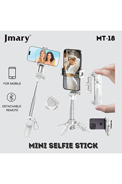 Jmary MT-18 Mini Selfie Stick with Bluetooth Remote