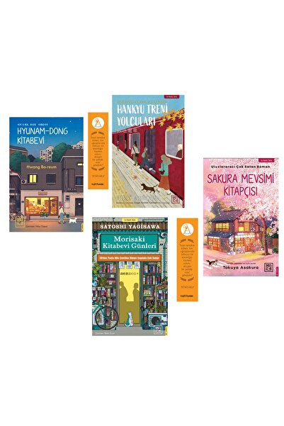 Athica Hankyu Treni Yolcuları/Hyunam-Dong Kitabevi/Sakura Mevsimi Kitapçısı/M...