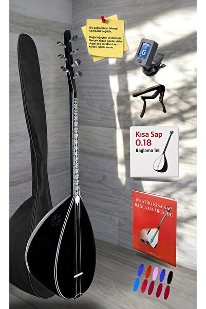 istanbul müzik tedarik Jak Girişli Siyah İnci Kısa Sap Siyah İnci Dut Tekne K...