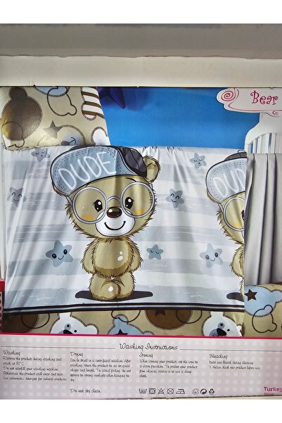 KÜBRAHOME'S Patik Bear Duck Duvet Cover Set