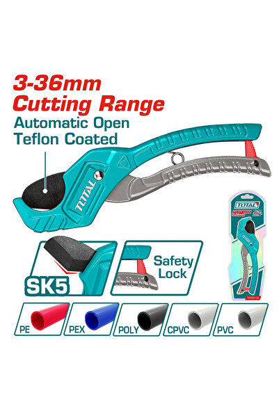 TOTAL مقص مواسير بلاستيك 3.36mm