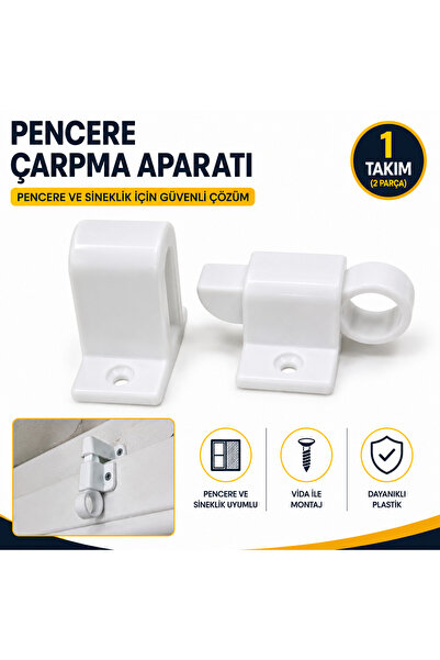 DESIPHON Pimapen Vasistas Çarpma Dilli Pencere Kilidi Banyo Tuvalet PVC Kilit...
