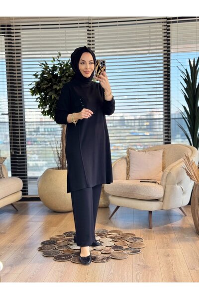 Taşpınar 26629 Ferah Oysho Set Black