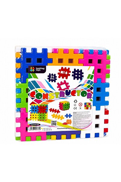 OEM SET DE CONSTRUIRE PUZZLE 4 - 31 piese - plastic