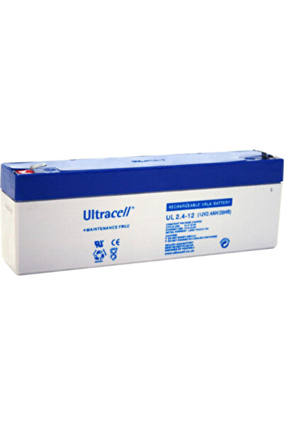 Ultracell B12V-2_4 Υπερκυψέλη ©   Επαναφορτιζόμενη σφραγισμένη μπαταρία μολύβ...