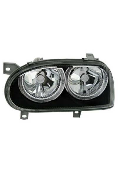 Depo Μπροστινά φώτα angel eyes για Vw Golf 3 σχεδιασμού R32 - μαύρα, χωρίς λα...