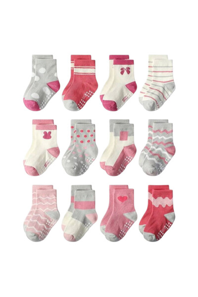 OEM Sosete fetite, set 12 buc, 1-2ani