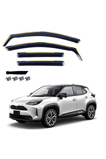 Flexzon Ανεμοθραύστες για TOYOTA YARIS CROSS SUV 2021 - 2025 4 τεμάχια. FZVET...