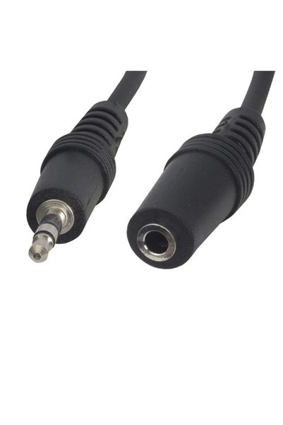 Powermaster 3.5 mm Stereo Male/Female 3 Meter Aux Extension Cable
