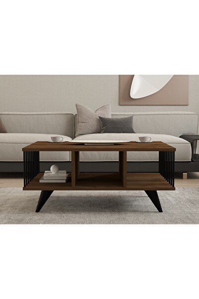 Fratelli Home Τραπεζάκι Σαλονιού Καρυδιά BORATE