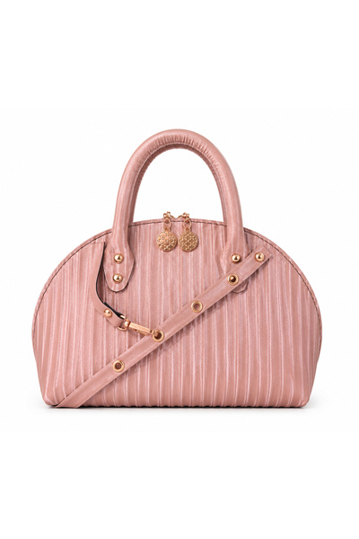 BagMolly Women's Strap Hand and Shoulder Bag 3 Sizes Pink