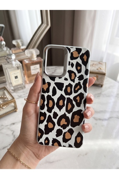 Hatreds Redmi Note 10 / Note 10S Deri Dokulu Desenli Kamera Korumalı Darbe Em...
