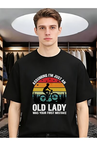 NOURAM تيشيرتات رجالية مضحكة وفريدة من نوعها بطبعة "Old Land Was Your First M...