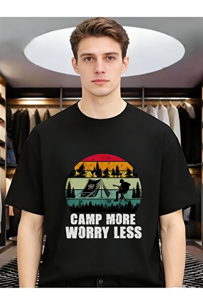 212ZTD Game More Worry Less Spring Summer Men Round Neck Short Sleeve Tees Fu...