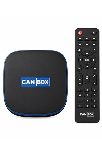 CANBOX Android TV Box – 1 Yıl Lisanslı Çanaksız İP TV Hediyeli | 16 GB Ram | ...