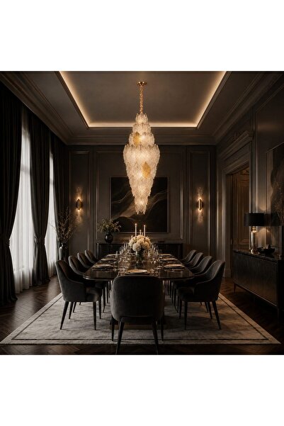 Flippy Candelabru Cristal LACE Supremo, Flippy, 26xE14, Diametru 60 cm, Inalt...