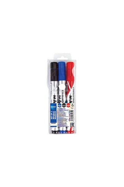 Centrum Set markere pentru tabla 3 buc multicolor