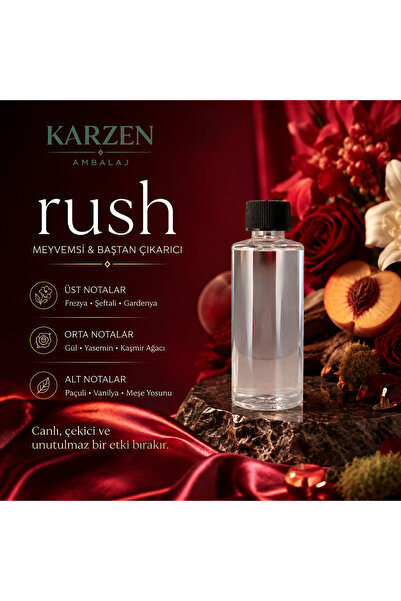 KZN 50ml Rush Oda Kokusu Yedek Dolum Şişesi