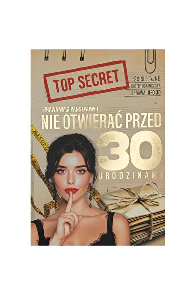 Yeku Felicitare de ziua de nastere JCX Top Secret format 200x130 mm