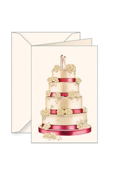 Tassotti Felicitare de nunta B6 multicolor 12.2x18.3cm set