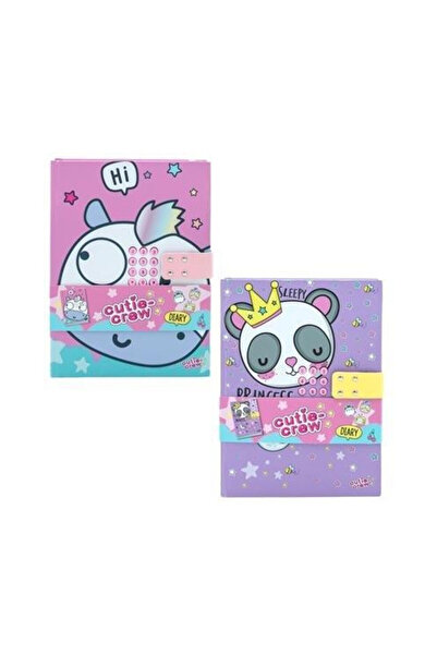 Canenco Jurnal/Diary Mix Cutie Crew cu banda de inchidere, pentru copii 3+, 2...