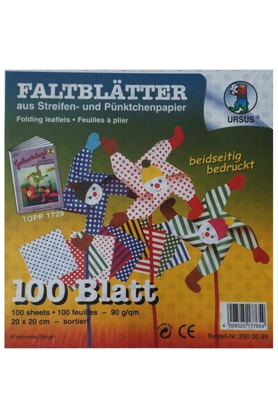 Galeria Hobby Hartie pentru origami Galeria Hobby, foi de pliat 20x20 cm, 90 ...