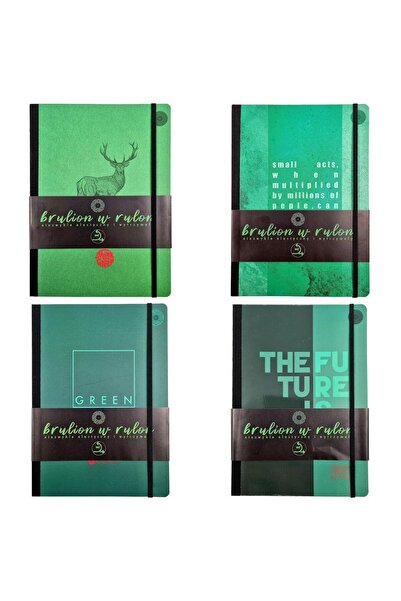 OEM Caiet Ziemia Obiecana B5 96 file dictando Flexi Think Green (10 buc.)