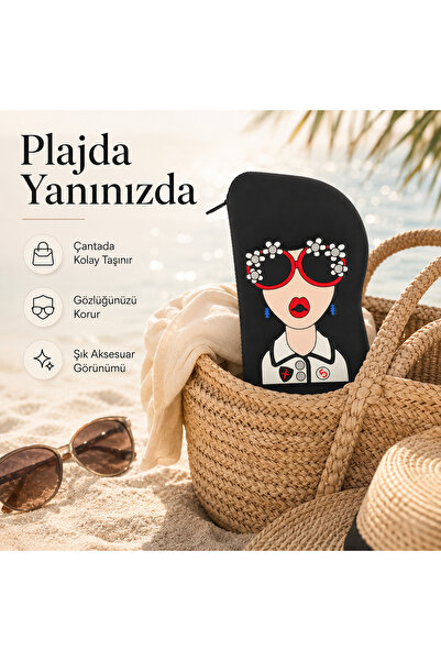 YuumiCo Silikon Gözlük Kılıfı - Çizilmelere Karşı Koruyucu Kolay Taşınabilir ...