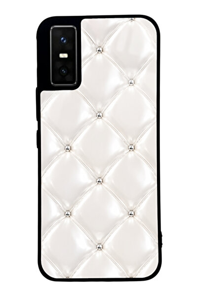 Spoyi İnfinix GT 30 Pro Ivory Diamond Cushion Tasarımlı Glossy Telefon Kılıfı