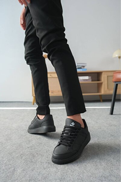 KUBACK Legend is back Kb-N16 Kuback Black Leather Black Sole Lace-Up Casual M...