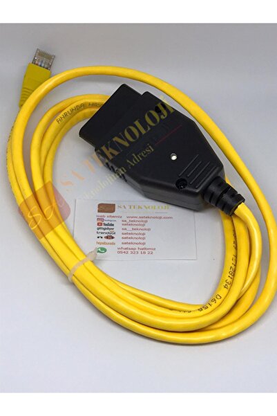 SATECHNOLOGY Enet Esys Obd2 kodlama özellik Açma Cihazı Enet Kablo