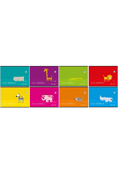 Interdruk Set 10 blocuri desen A4 20 file 120g multicolor
