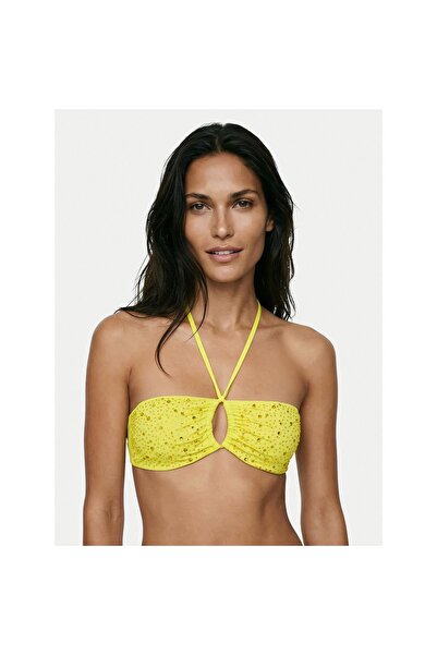 Guess Top de bikini pentru femei E6GJ35MC040 Verde