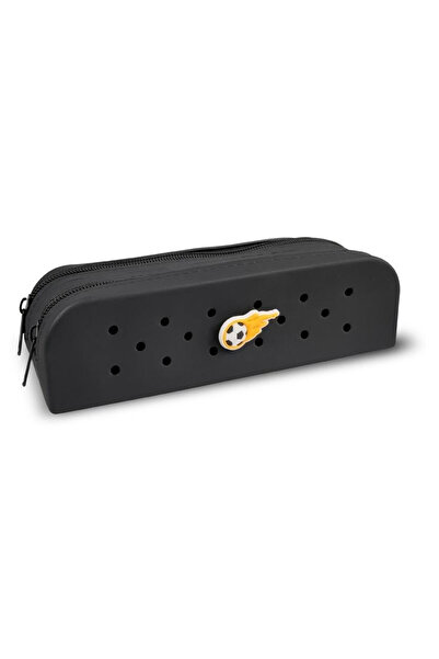 MFP Penar Gifty, dublu din silicon, cu pin decorativ, Negru