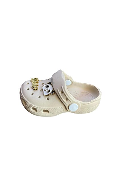 güven kundura Baby Eva Slippers with Closed Front and Stoned Back