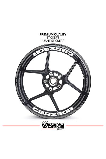 ARONA Honda cbr 250r wheel rim sticker inner outer cbr125r lettering decal model