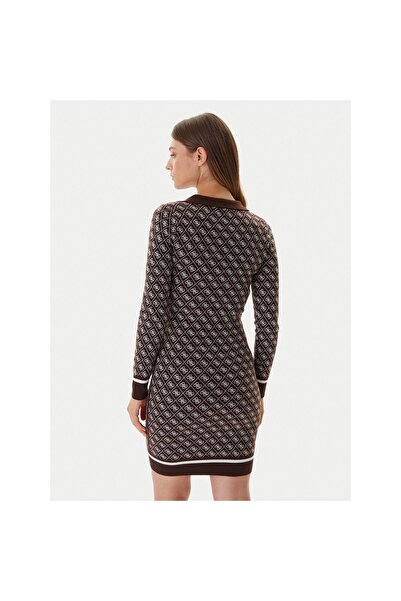 Guess Rochie tricotată de damă W5BK25Z3JD2 Maro
