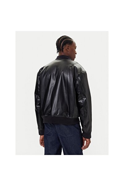 VERSACE JEANS Geacă bomber bărbați 79GAS407 N0540 Negru