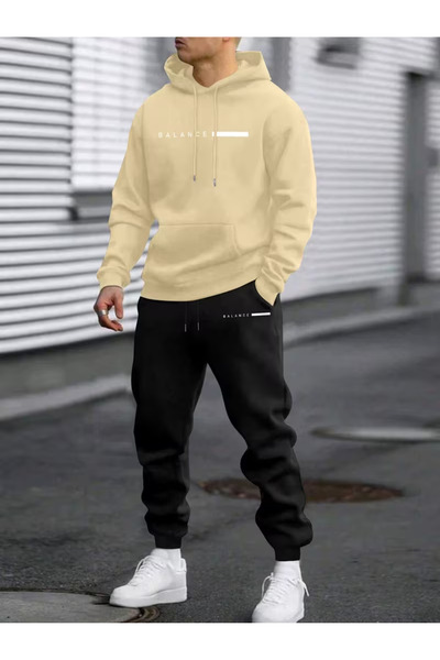 valeriae Calle 00 Winter Special Series - 3 Yarn Thick Fabric Hoodie Set